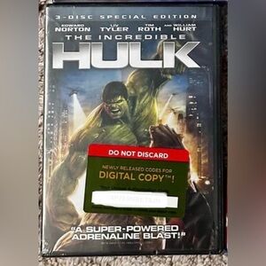 Incredible Hulk DVD